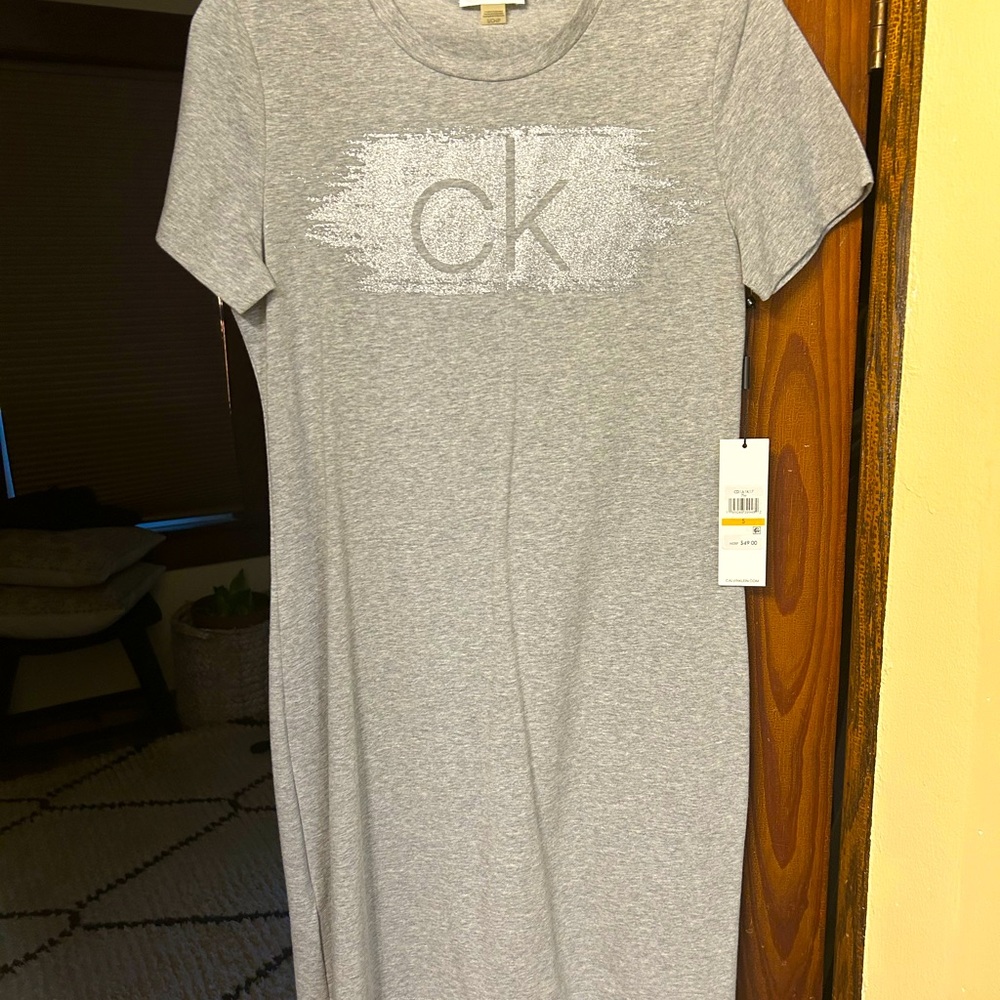 Calvin Klein medium size T-shirt dress.